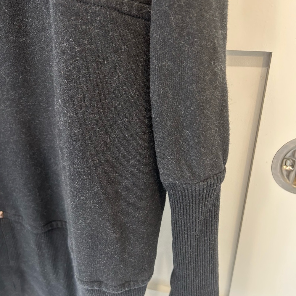 Wilfred Charcoal Open Front Cardigan - Picture 6 of 8